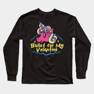 bullet and unicorn Long Sleeve T-Shirt